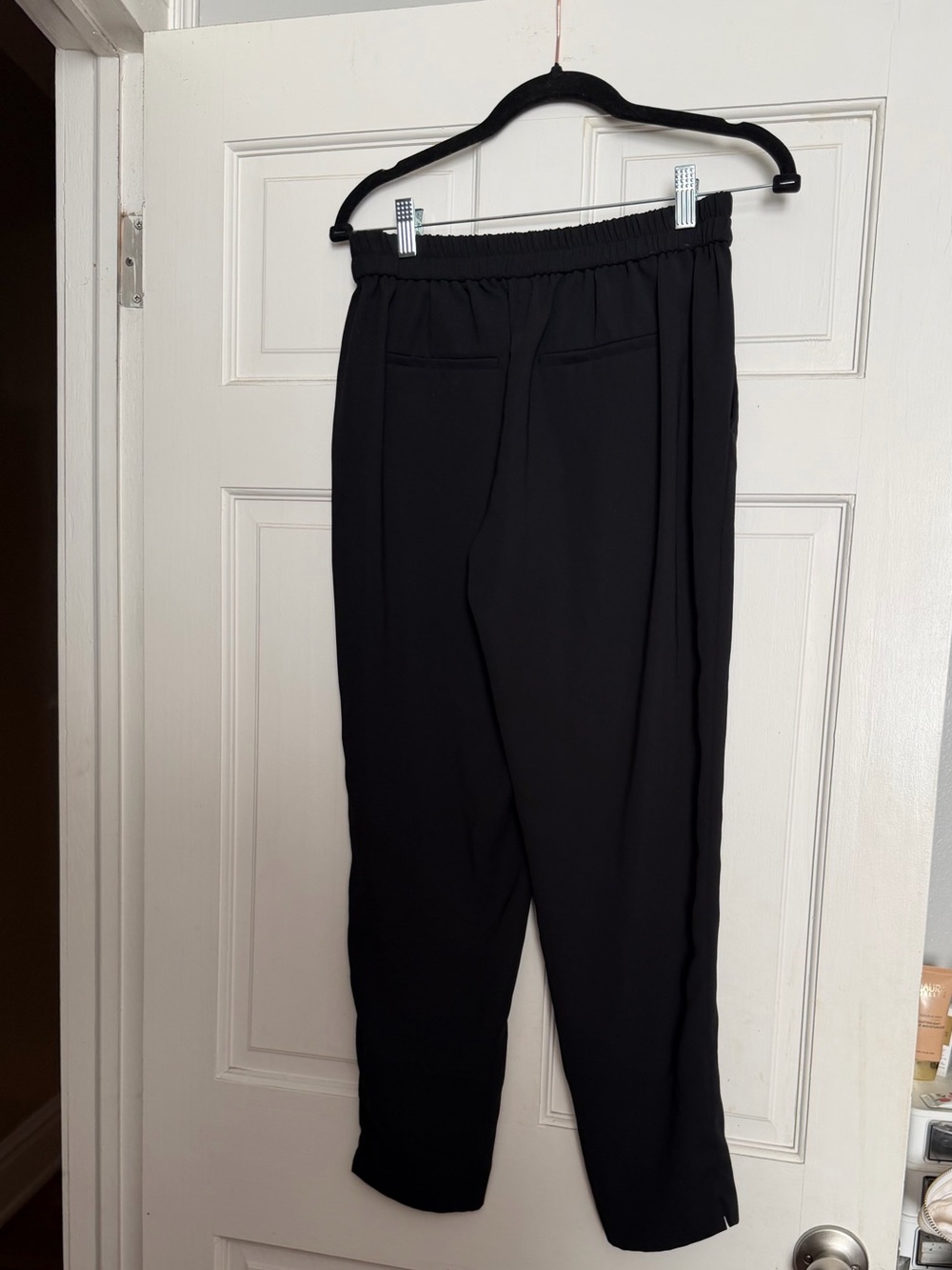 JCrew Factory Black Women's Pull-On Tapered Pants